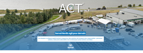 Panneaux solaires Samat Nordic - dépôt d'Oulu Finlande