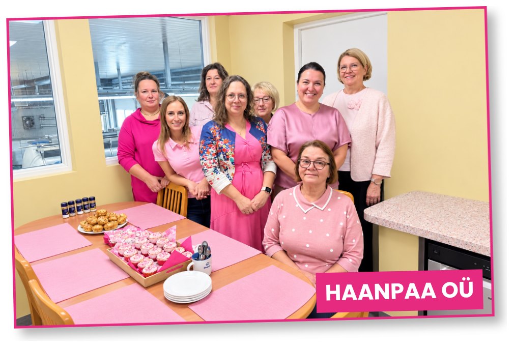 Haanpaa OÜ team during the awareness day