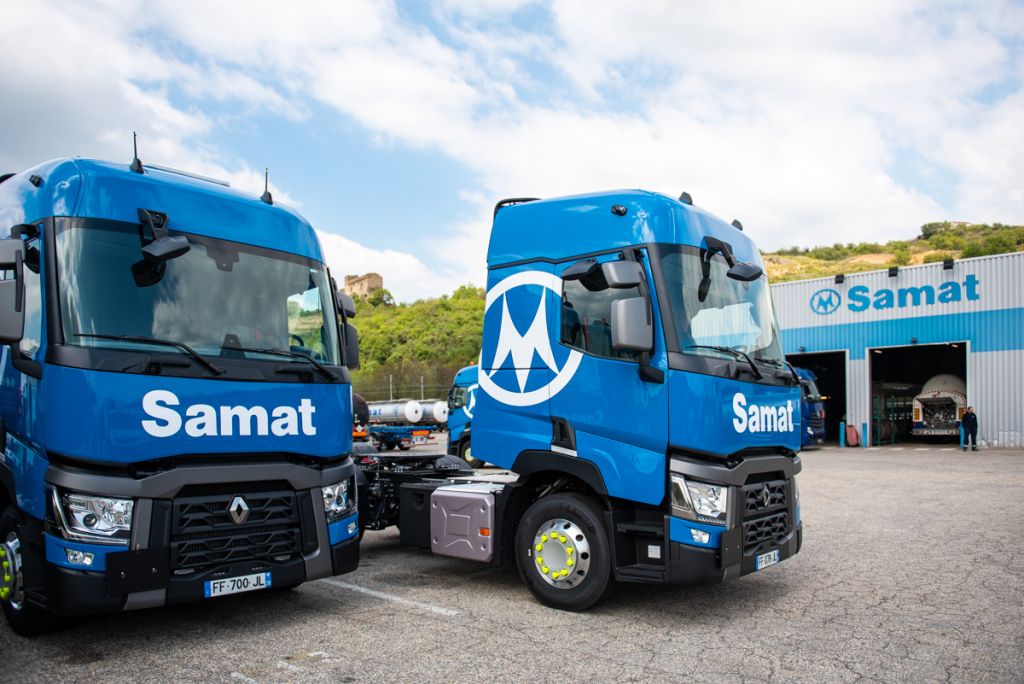 Samat, offre logistique complète